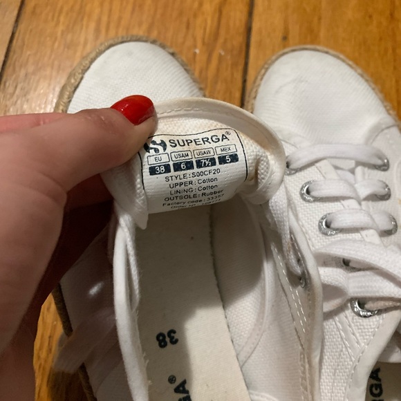 Superga platform sneakers canvas women’s casual - Picture 10 of 12